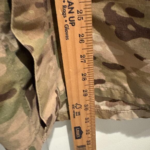 Propper Army Combat Uniform Coat Mens Large Multicam Camo Tactical Jacket LL - Picture 8 of 12